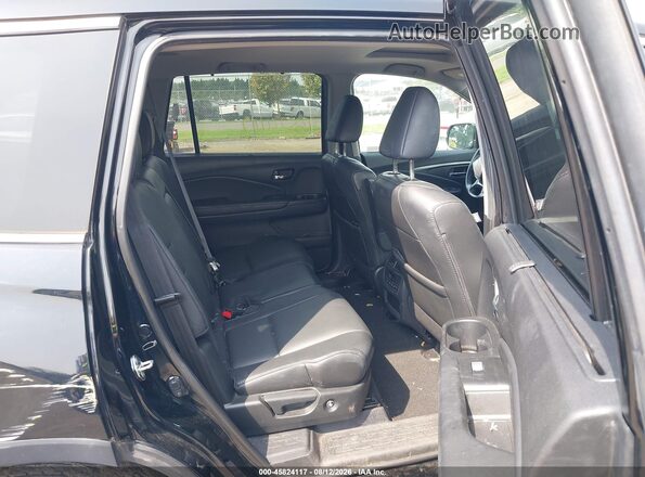 5FNYF6H57KB060835 2019 HONDA PILOT Black VIN კოდის სტიკერის ხედი
