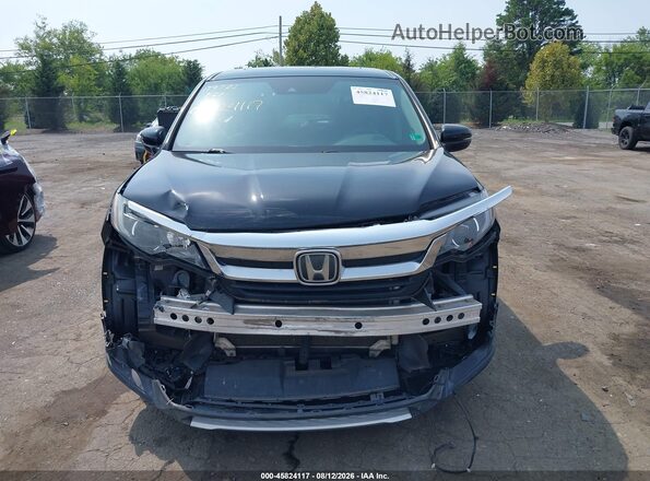 5FNYF6H57KB060835 2019 HONDA PILOT Black ხელსაწყოთა პანელის ხედი