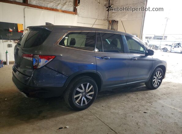 5FNYF6H57MB033573 2021 HONDA PILOT Charcoal Հետևի աջ