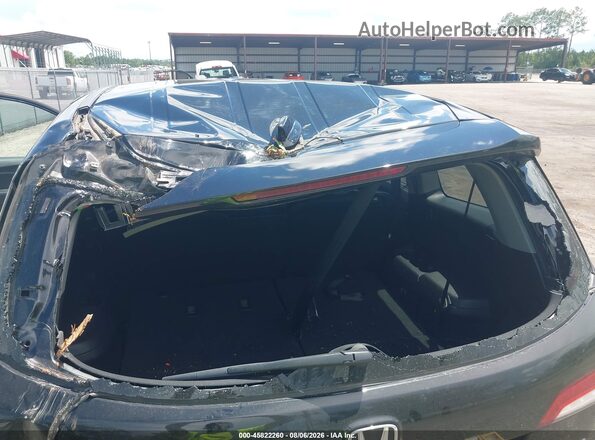 5FNYF6H57MB073765 2021 HONDA PILOT Black Widok z przodu