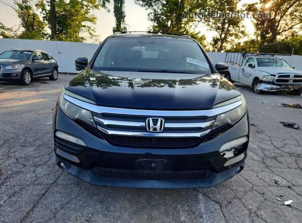 5FNYF6H58HB011748 2017 HONDA PILOT Black წინა ხედი