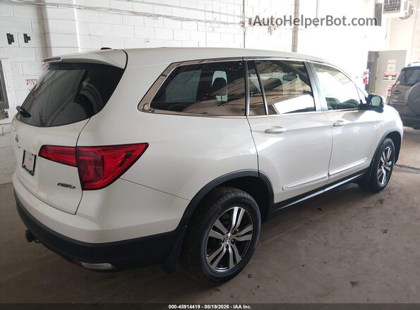 5FNYF6H58HB067494 2017 HONDA PILOT White Rear right