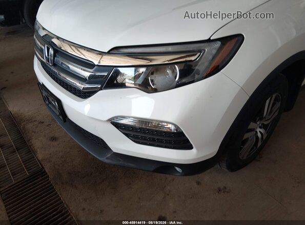 5FNYF6H58HB067494 2017 HONDA PILOT White Front view