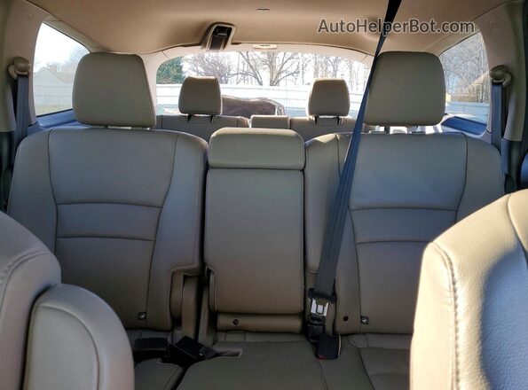 5FNYF6H58MB067280 2021 HONDA PILOT White უკანა სავარძლების ხედი
