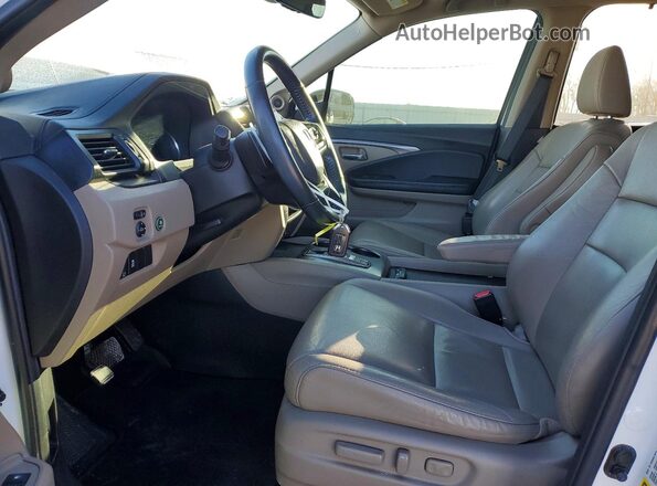 5FNYF6H58MB067280 2021 HONDA PILOT White წინა სალონის ხედი