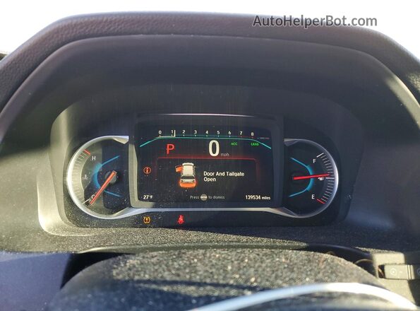 5FNYF6H58MB067280 2021 HONDA PILOT White ხელსაწყოთა პანელის ხედი