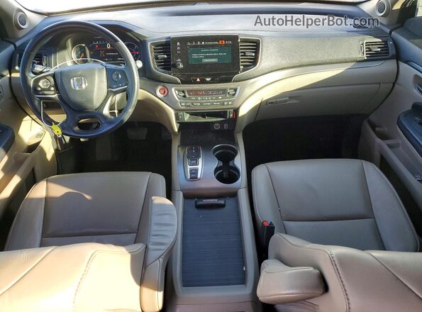 5FNYF6H58MB067280 2021 HONDA PILOT White წინა პანელის ხედი