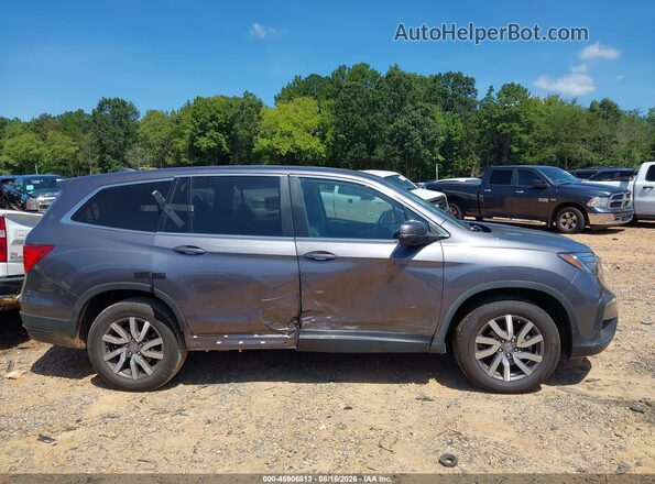 5FNYF6H58NB030389 2022 HONDA PILOT Gray Вид задньої частини салону