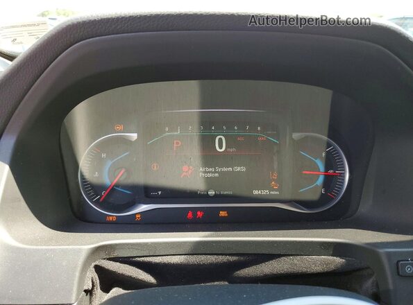 5FNYF6H59KB027416 2019 HONDA PILOT White Widok zestawu wskaźników