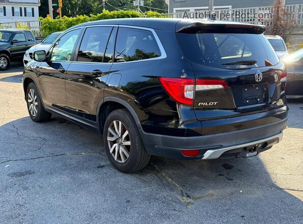 5FNYF6H59KB032969 2019 HONDA PILOT Black Հետևի աջ