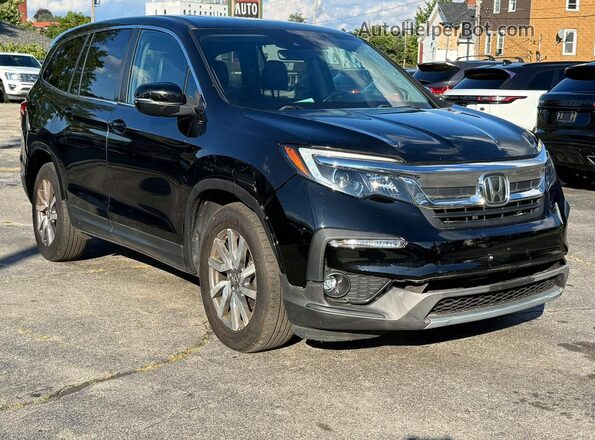 5FNYF6H59KB032969 2019 HONDA PILOT Black Դիմացի տեսք