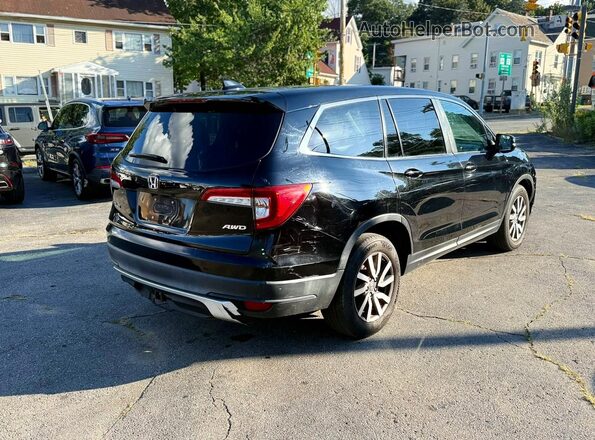 5FNYF6H59KB032969 2019 HONDA PILOT Black Առջևի աջ