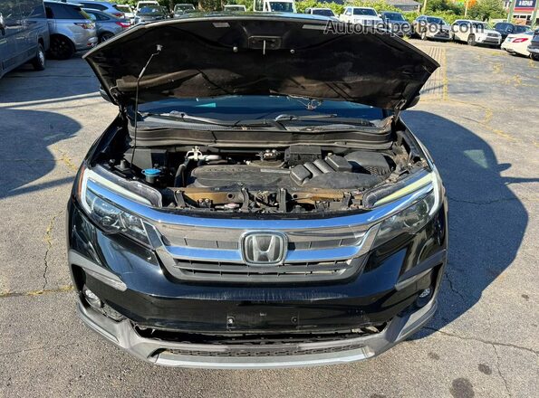 5FNYF6H59KB032969 2019 HONDA PILOT Black Սալոնի հետևի տեսք