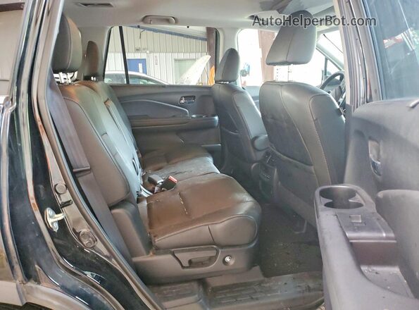 5FNYF6H59LB027000 2020 HONDA PILOT Черный Вид задней части салона