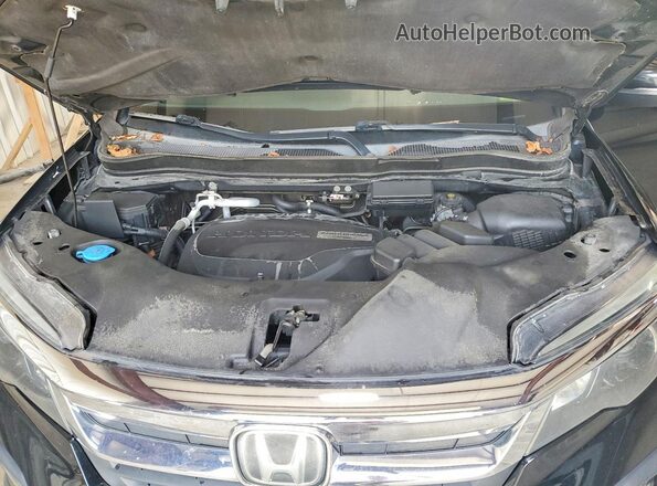 5FNYF6H59LB027000 2020 HONDA PILOT Черный Вид подкапотного пространства