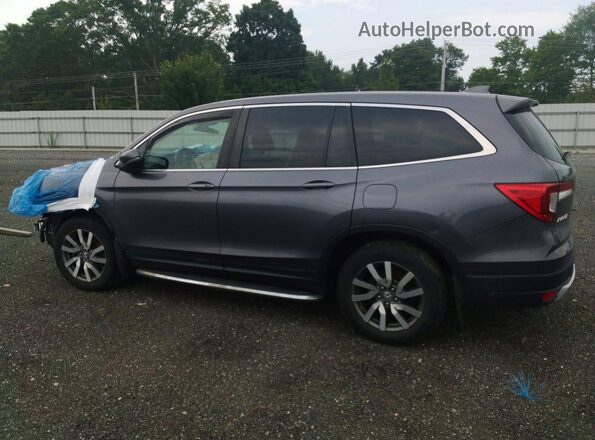 5FNYF6H59LB040684 2020 HONDA PILOT Gray უკანა მარცხენა