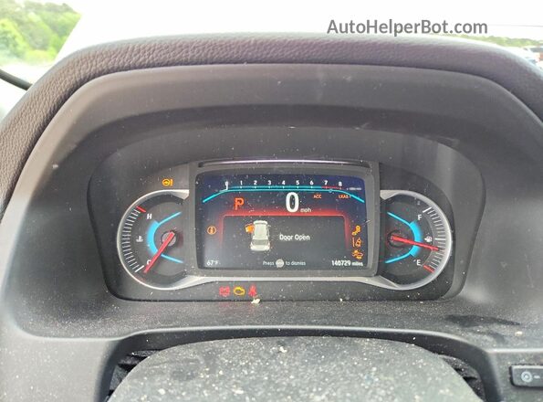 5FNYF6H59MB077302 2021 HONDA PILOT Gray Вид щитка приладів