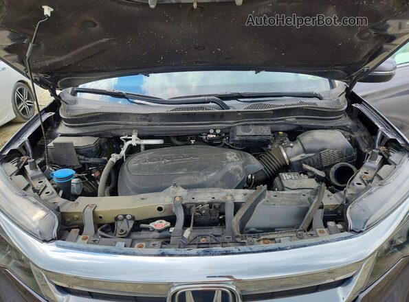 5FNYF6H59MB077302 2021 HONDA PILOT Gray Вид підкапотного простору