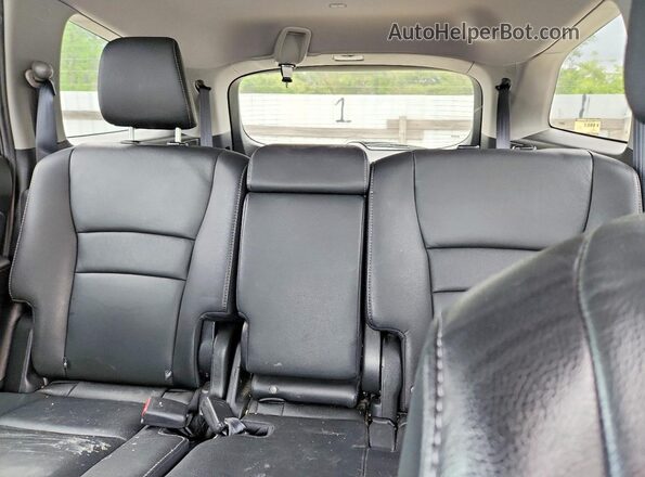 5FNYF6H59MB077302 2021 HONDA PILOT Gray Вид задніх сидінь