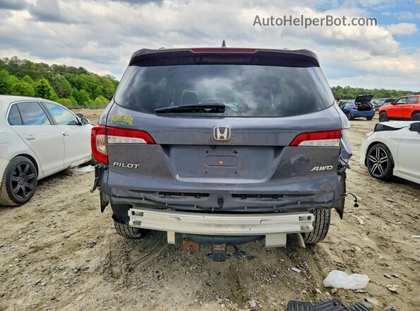 5FNYF6H59MB077302 2021 HONDA PILOT Gray Вид ззаду