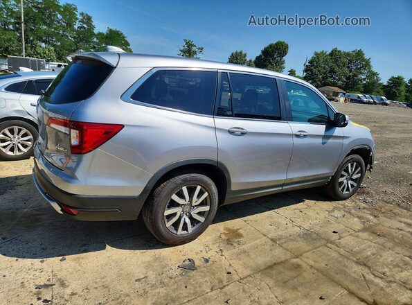 5FNYF6H59MB083438 2021 HONDA PILOT Silver Trasero derecho