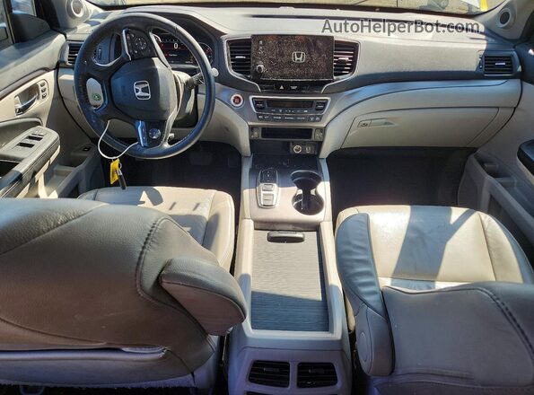 5FNYF6H59MB083438 2021 HONDA PILOT Silver Vista del salpicadero