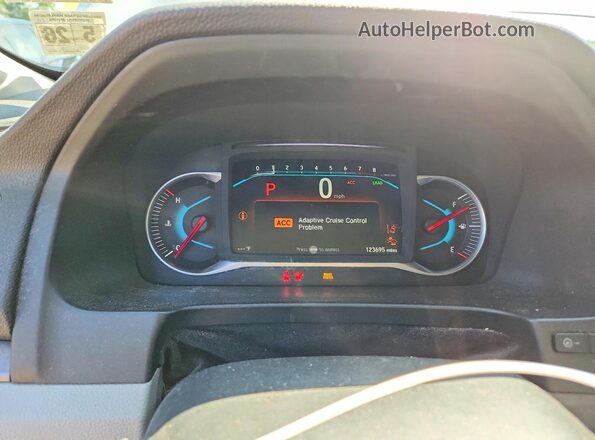 5FNYF6H59MB083438 2021 HONDA PILOT Silver Vista del cuadro de instrumentos