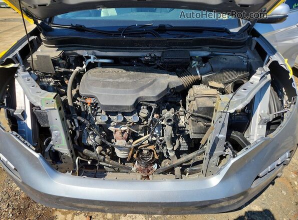 5FNYF6H59MB083438 2021 HONDA PILOT Silver Vista del compartimento del motor