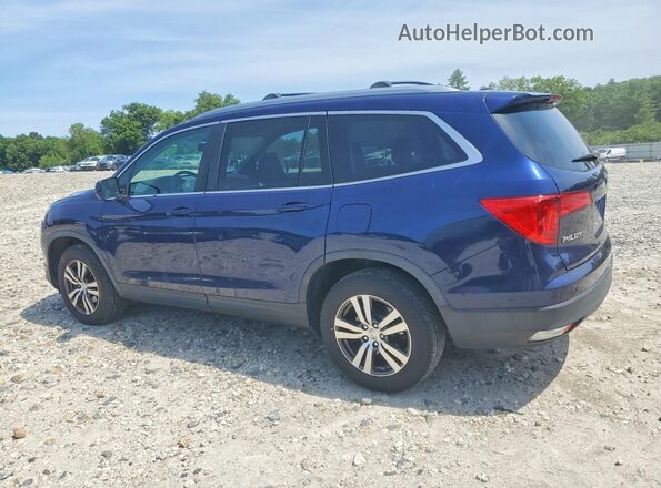 5FNYF6H5XHB079307 2017 HONDA PILOT Blue Rear left