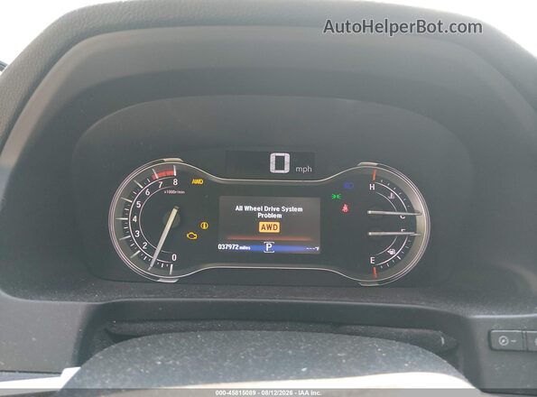 5FNYF6H5XHB083955 2017 HONDA PILOT Black Widok tylnych siedzeń