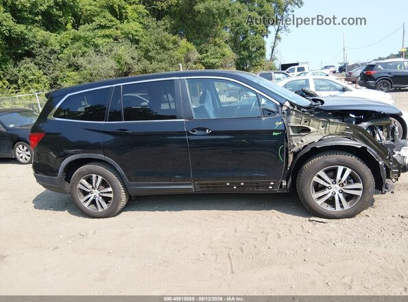 5FNYF6H5XHB083955 2017 HONDA PILOT Black Widok wnętrza 360 stopni