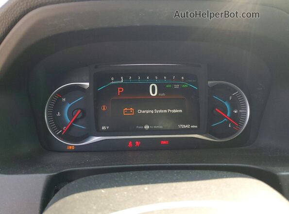 5FNYF6H5XKB029689 2019 HONDA PILOT Gray ხელსაწყოთა პანელის ხედი