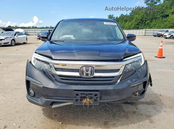 5FNYF6H5XKB052194 2019 HONDA PILOT Черный Вид спереди
