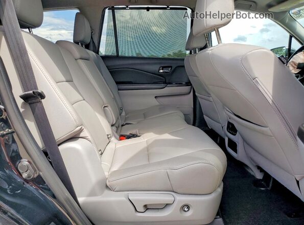 5FNYF6H5XKB052194 2019 HONDA PILOT Черный Вид задней части салона
