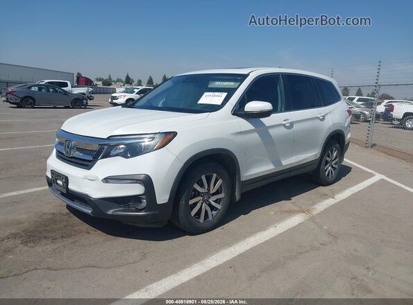 5FNYF6H5XLB028396 2020 HONDA PILOT White Przód lewy