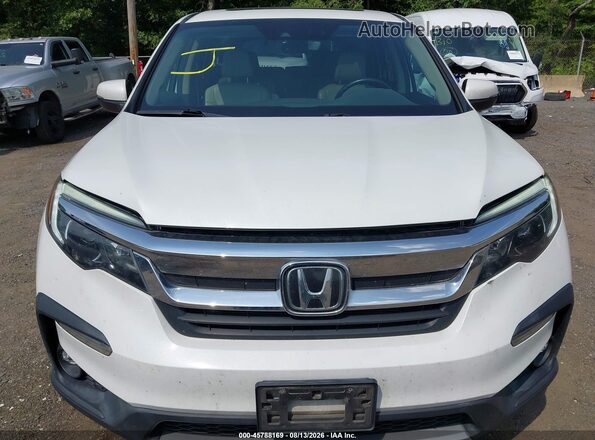 5FNYF6H5XLB049023 2020 HONDA PILOT White წინა ხედი