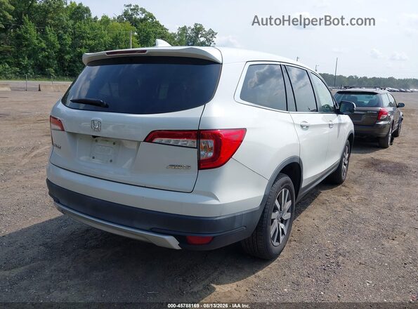5FNYF6H5XLB049023 2020 HONDA PILOT White უკანა მარჯვენა
