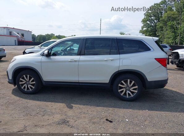5FNYF6H5XLB049023 2020 HONDA PILOT White სალონის 360-გრადუსიანი ხედი