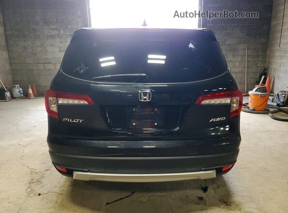5FNYF6H5XLB068025 2020 HONDA PILOT Черный Вид сзади