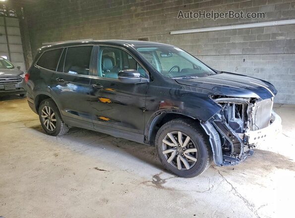 5FNYF6H5XLB068025 2020 HONDA PILOT Черный Передняя правая четверть
