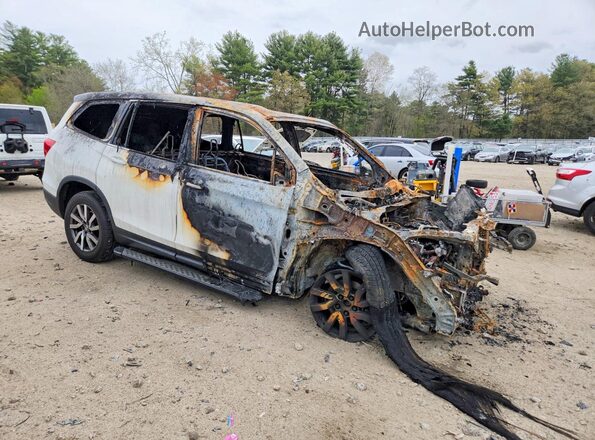 5FNYF6H5XMB054126 2021 HONDA PILOT Белый Передняя правая четверть