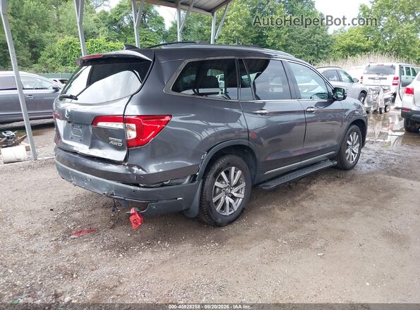5FNYF6H61MB043895 2021 HONDA PILOT Черный Задняя правая четверть
