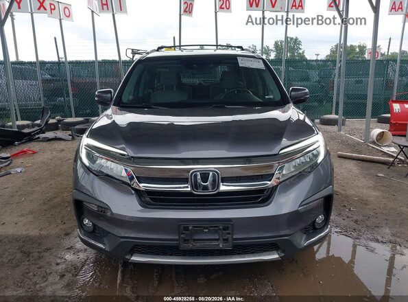 5FNYF6H61MB043895 2021 HONDA PILOT Черный Вид задней части салона