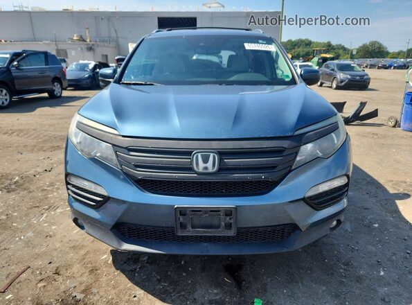 5FNYF6H63JB050925 2018 HONDA PILOT Blue Widok z przodu
