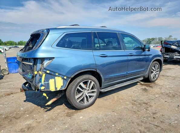 5FNYF6H63JB050925 2018 HONDA PILOT Blue Tył prawy