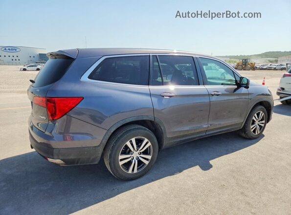5FNYF6H64GB079195 2016 HONDA PILOT Серый Задняя правая четверть