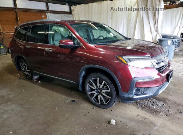 5FNYF6H65MB028820 2021 HONDA PILOT Maroon წინა მარჯვენა