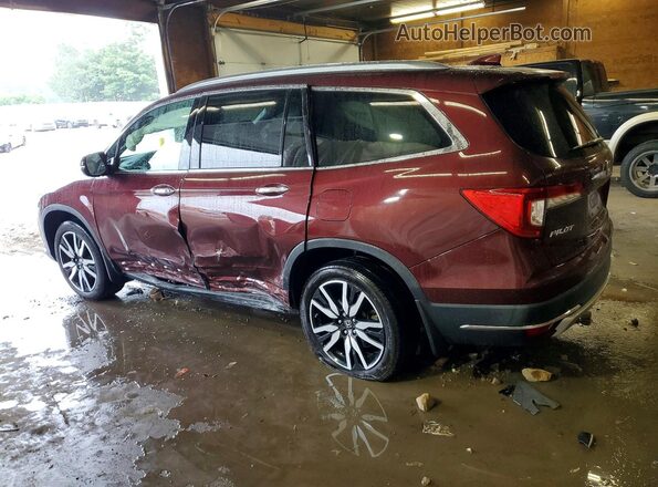 5FNYF6H65MB028820 2021 HONDA PILOT Maroon უკანა მარცხენა