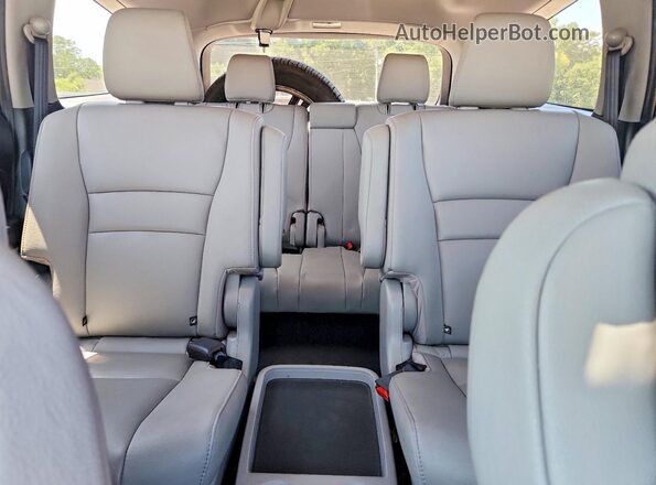5FNYF6H67MB058224 2021 HONDA PILOT Silver უკანა სავარძლების ხედი