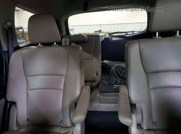 5FNYF6H68KB003035 2019 HONDA PILOT Maroon Vista de los asientos traseros
